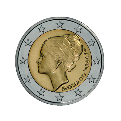 Pièce de 2€ Grace de Monaco